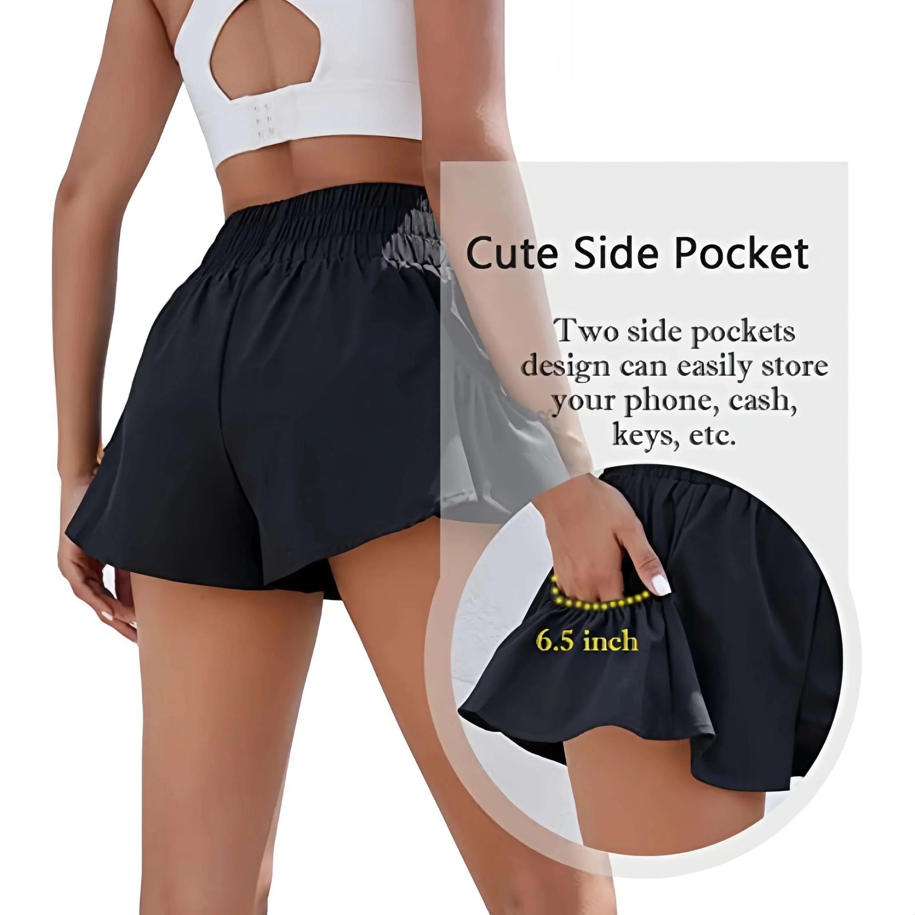 Comfort Fit Tennis Skirt With Pockets