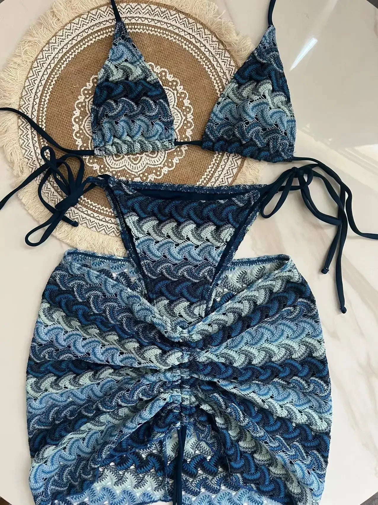 Monaco Bikini & Skirt Set