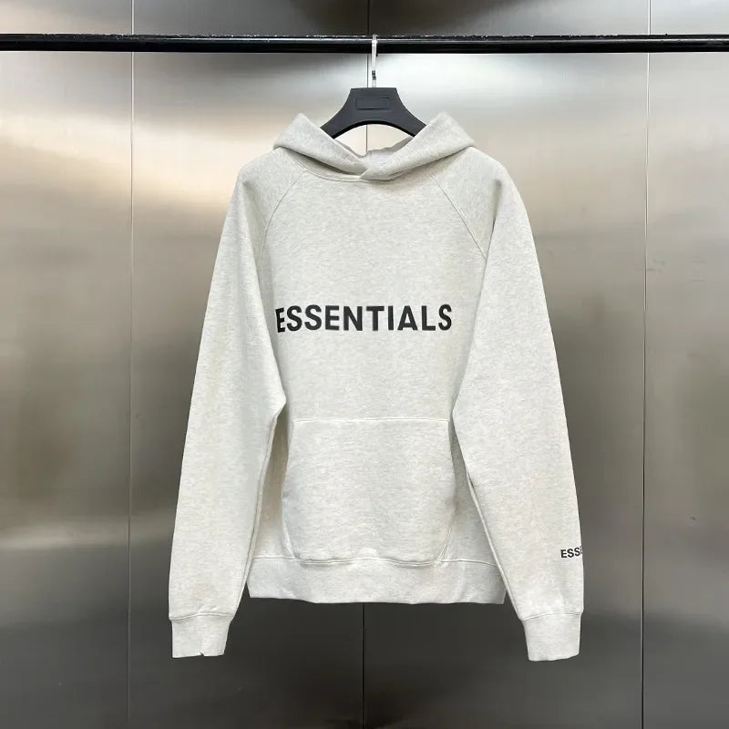 ESSENTIALS Fleece Oversized Hoodie Pullover