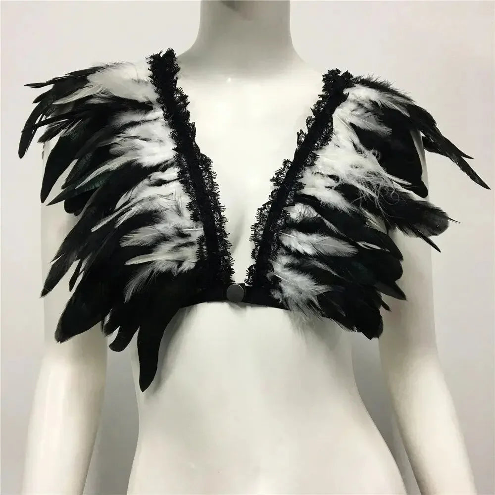 Music Festival LUX Feather Top