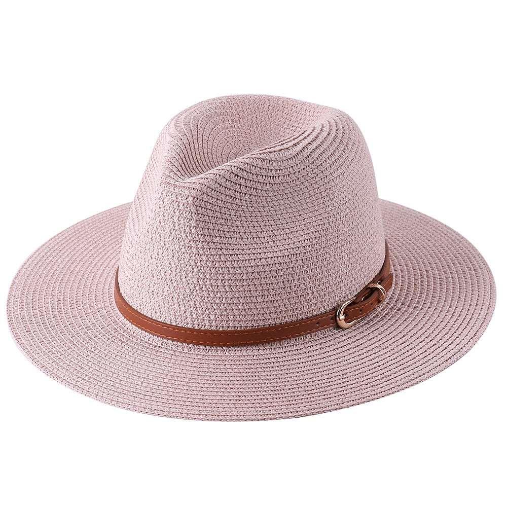 Panama Women/Men Wide Brim Beach Hat UV Protection