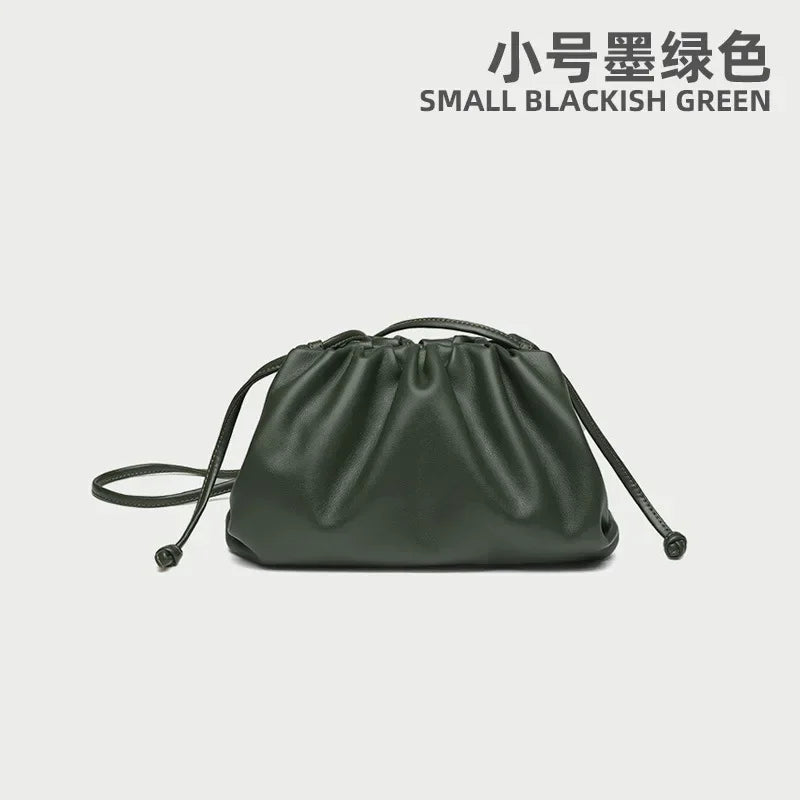 Designer Faux Leather Small Crossbody Bag