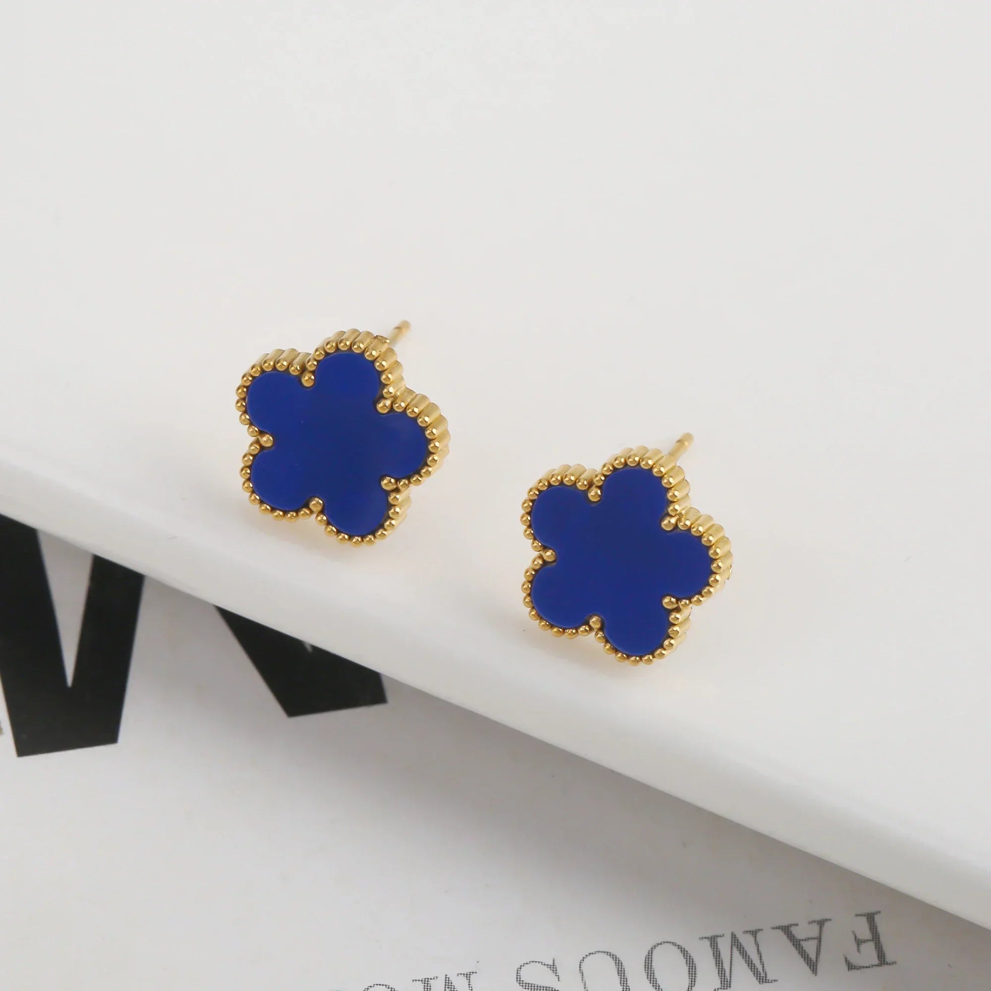 Gold Plated Stainless Steel Flower Bracelet