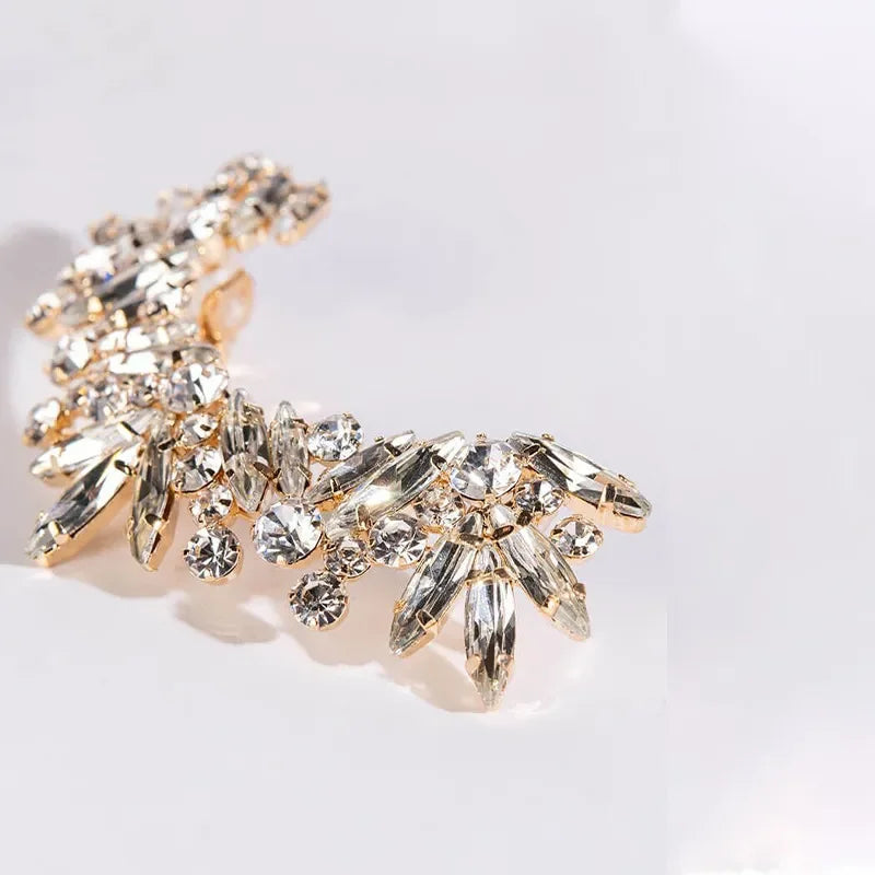 Crystal Jewelry Ear Cuff