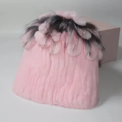 LUX Winter Rabbit Fur Hat
