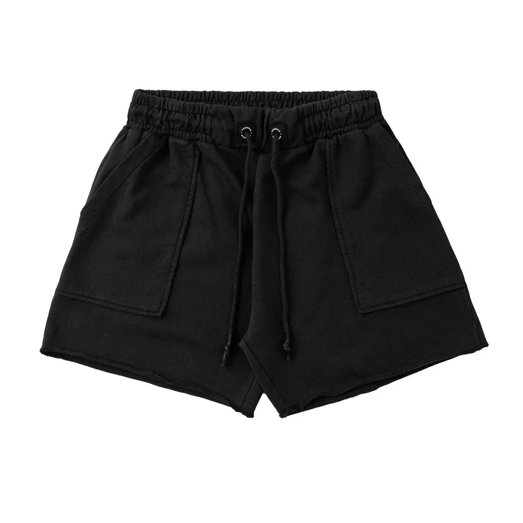 Summer Men's Athletic Shorts Terry Curling Muscle Training Squat Shorts Men's Casual Running Fitness Short-Length Pants