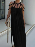 Lux Crochet Knit Beach Dress