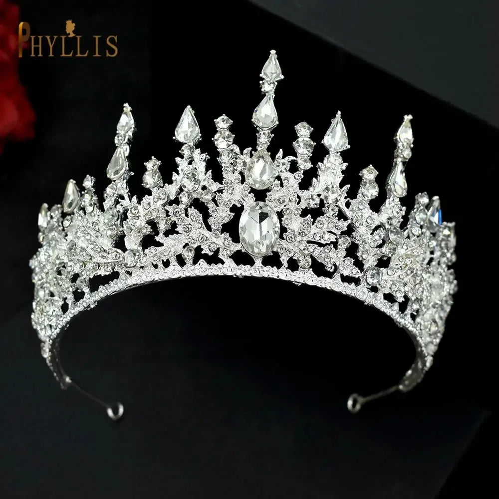 Bridal Headwear Crystal Crown