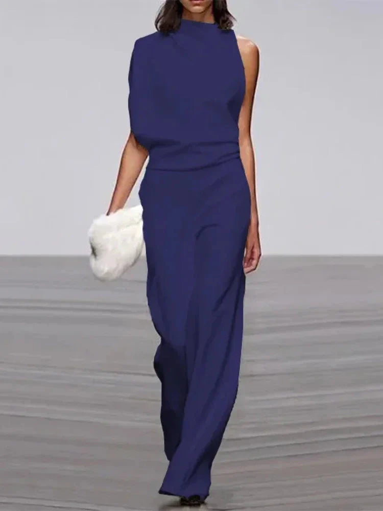LUX Designer Wide Leg Jumpsuit