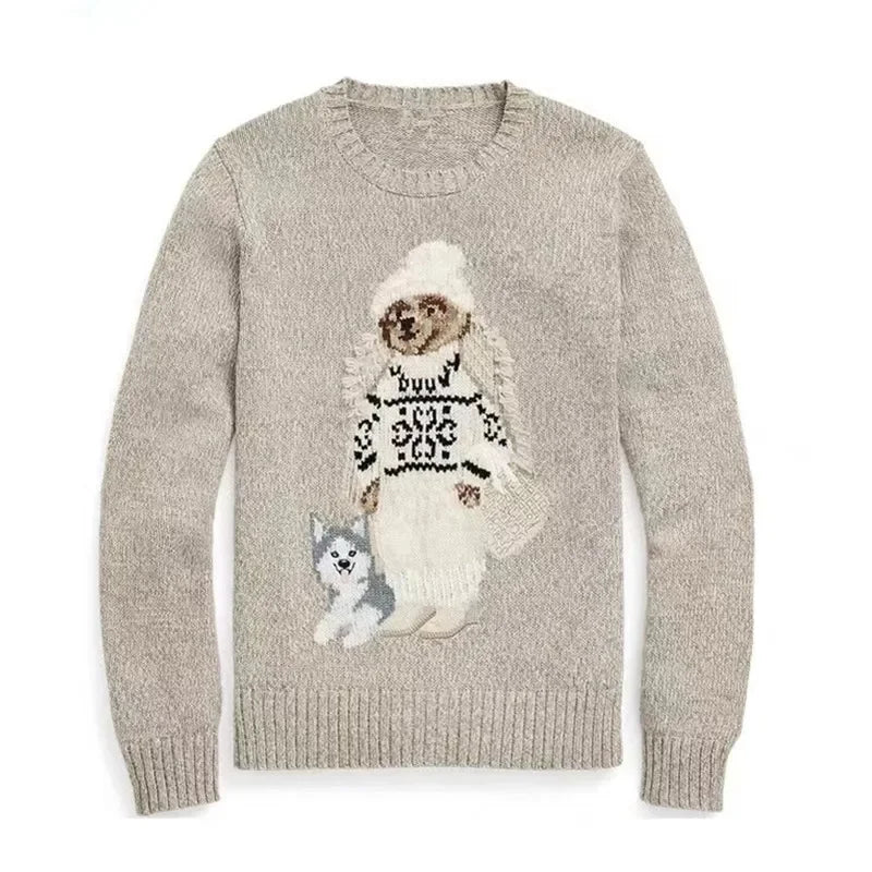 Preppy Bear Sweater