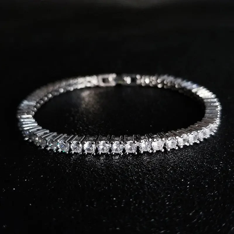 Iced Out Tennis Bracelet Collection