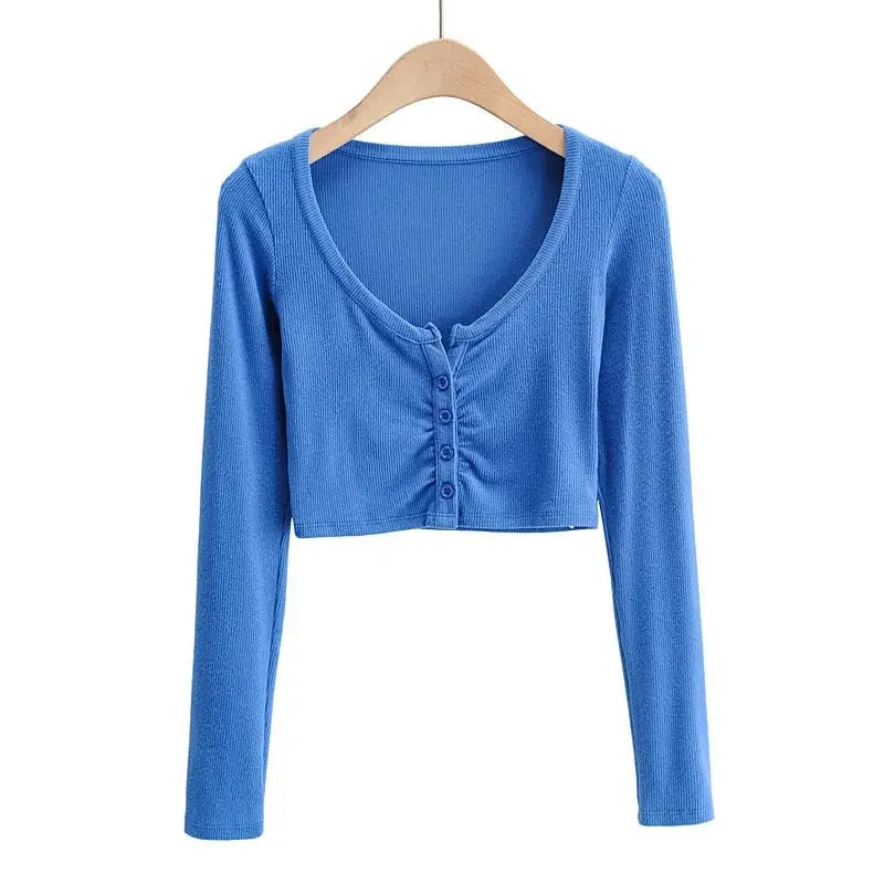 High Street Cropped Cardigan