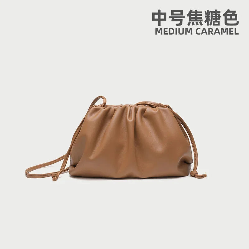 Designer Faux Leather Small Crossbody Bag