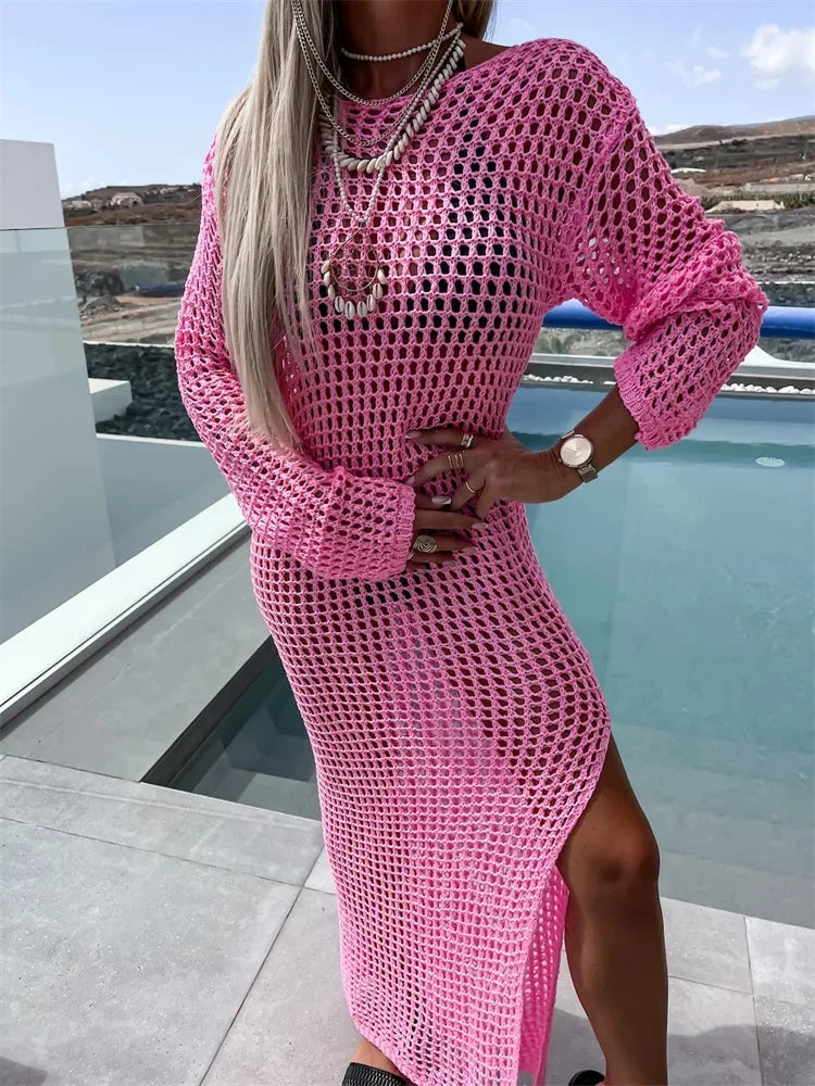 Elegant Beach Cover Up