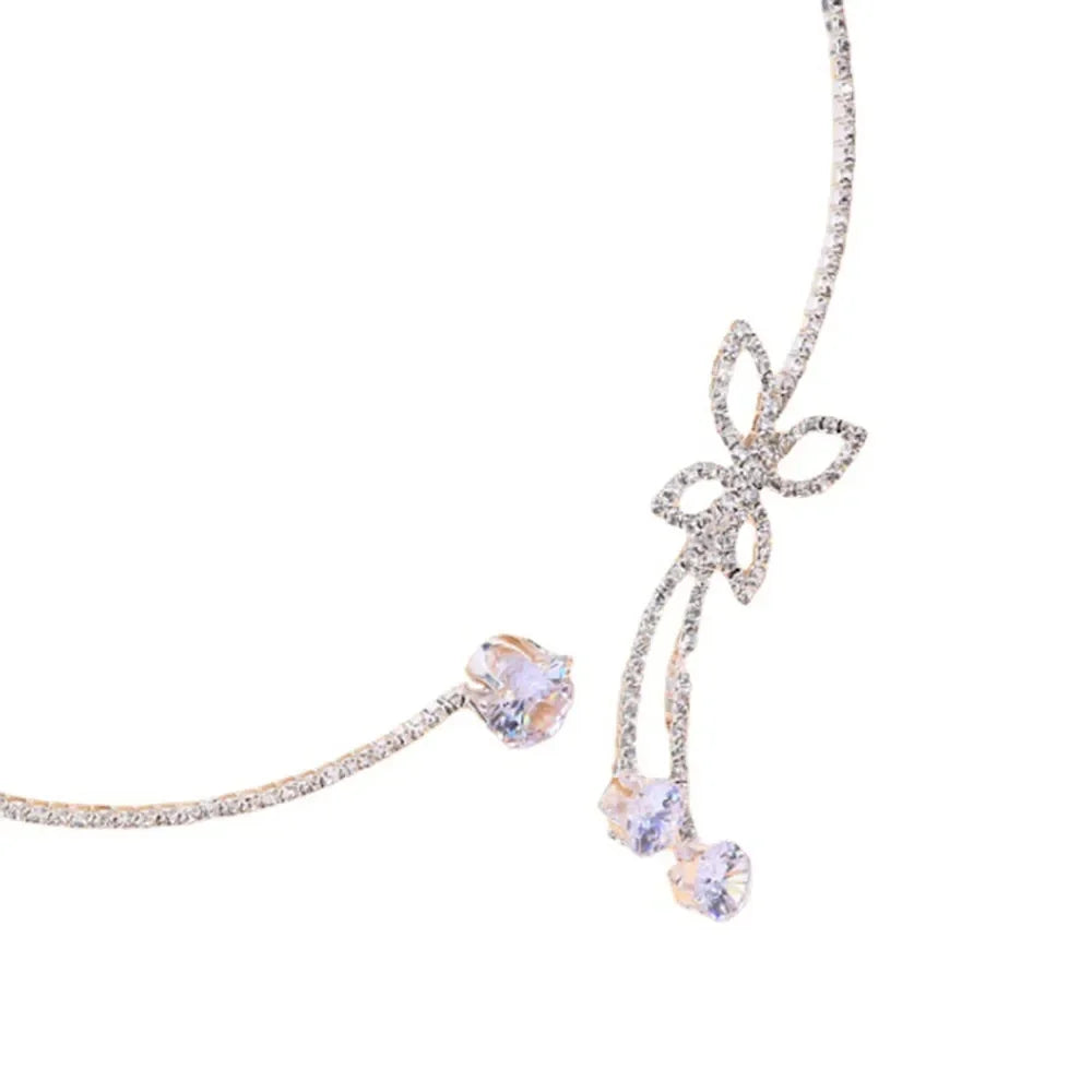 Adjustable Butterfly Collar Necklace