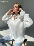 White Office Blouse 100%Cotton