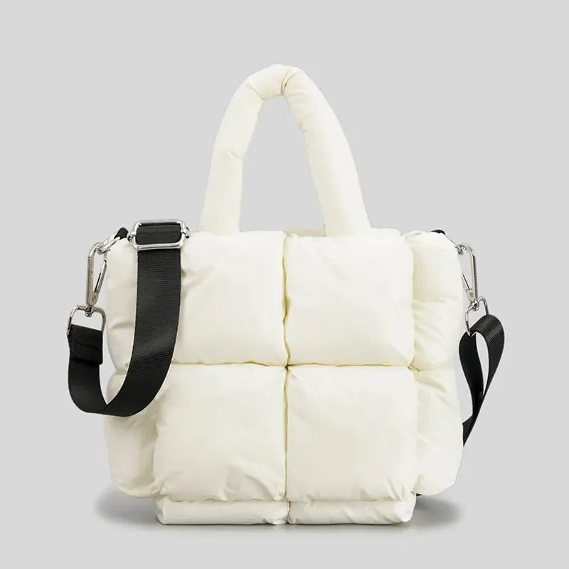Large Tote Padded Handbag