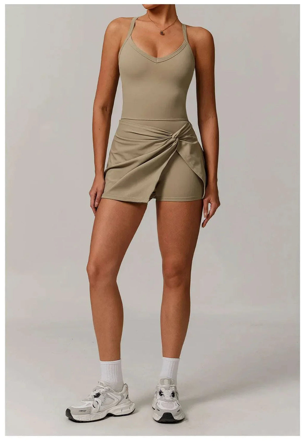 Tennis Crossback Push Up Dress