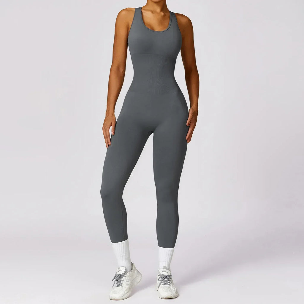Seamless Gym Sport Jumpsuit