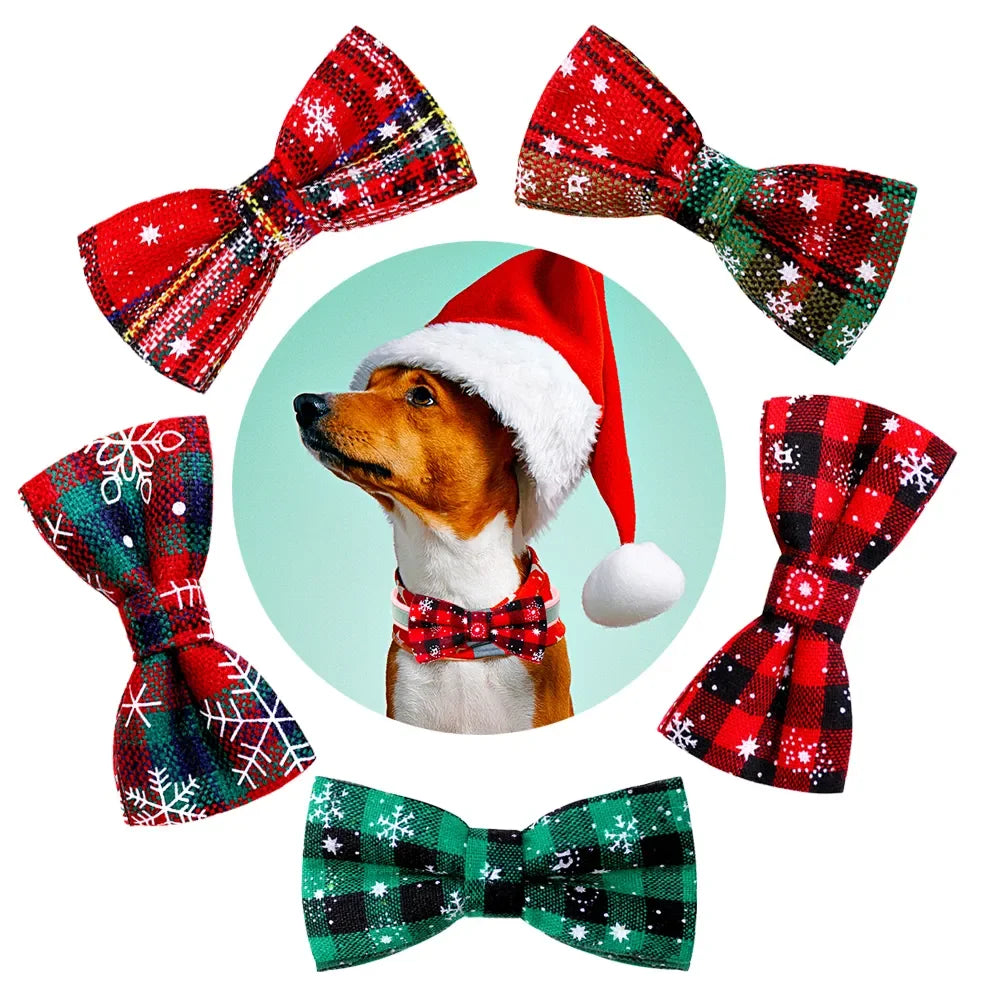 Xmas Puppy Bows