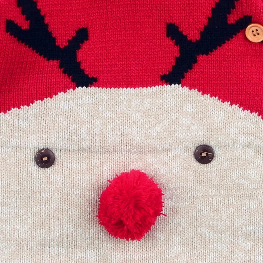 Kids Ugly Baby Christmas Sweater Family Matching Outfits For Holiday Party Knitted Pullover Fall Toddler Girl Boy Winter Clothes