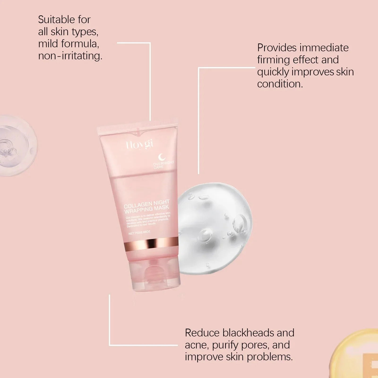 Overnight Hydrating Collagen Peel Off Mask