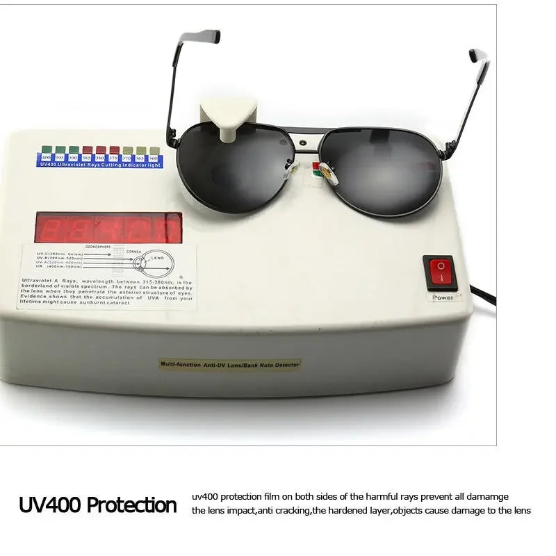 LUXMAN POLICE Driving Sunglasses Polarized UV400