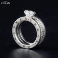 Austrian Crystal Pave Zircon Ring