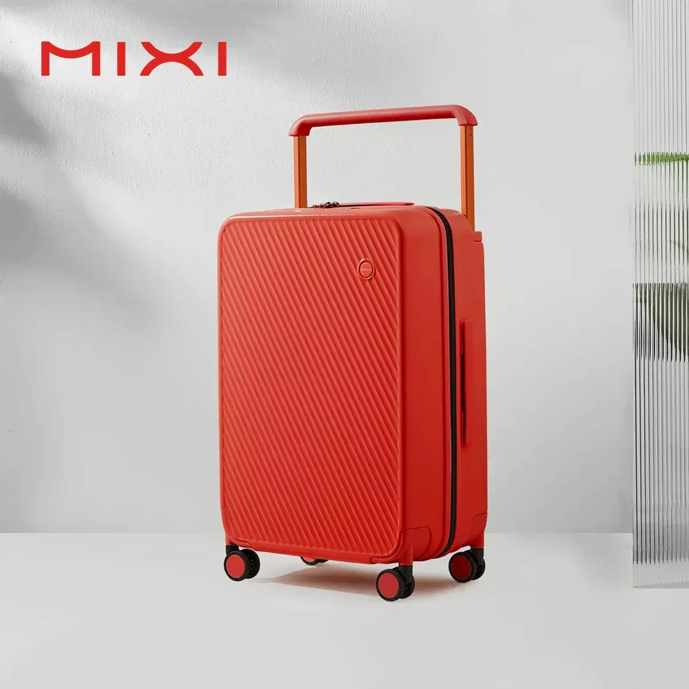 Wide Handle Suitcase 24" Travel Luggage