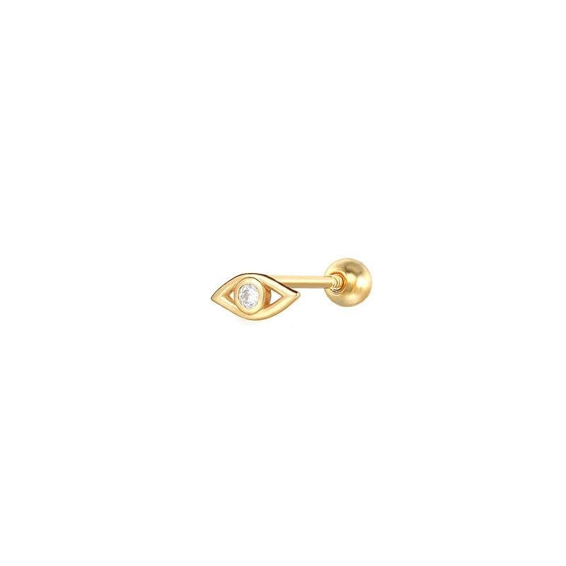Moon Stud Earrings