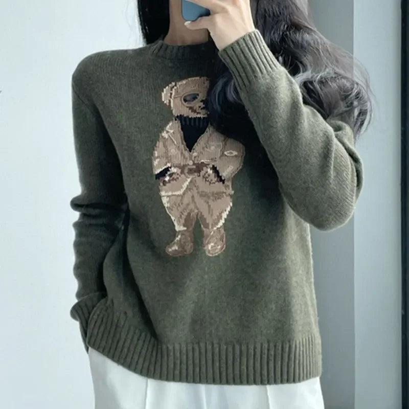 Preppy Bear Sweater