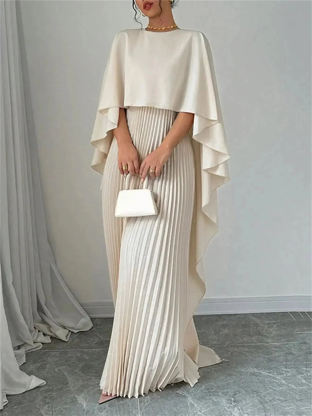 Harmony Draped Event Outfit