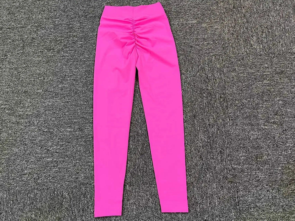 Seamless Backless Yoga Sets Sports Fitness High Waist Hip-lifting Trousers Long-Sleeved Suit Workout Gym Leggings Set for Women