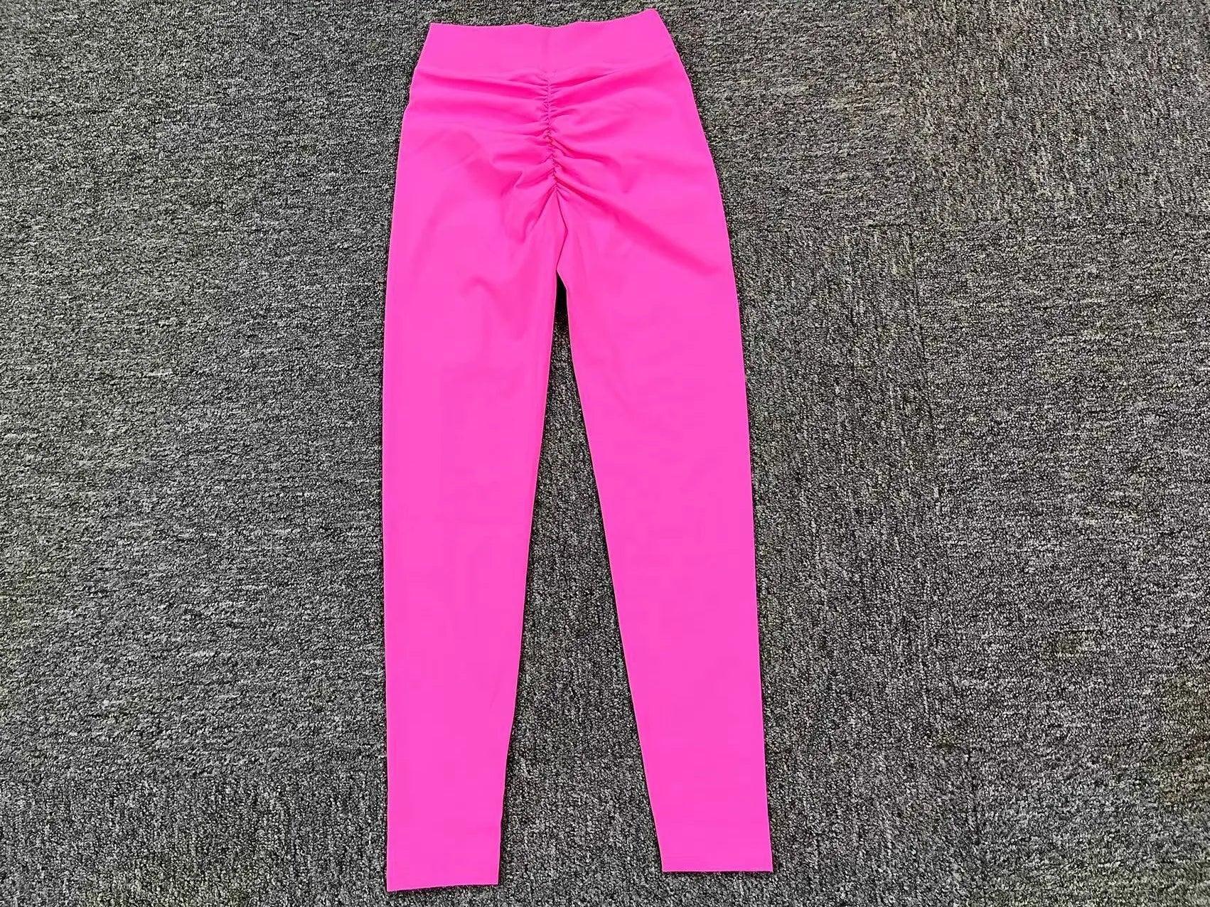 Seamless Backless Yoga Sets Sports Fitness High Waist Hip-lifting Trousers Long-Sleeved Suit Workout Gym Leggings Set for Women