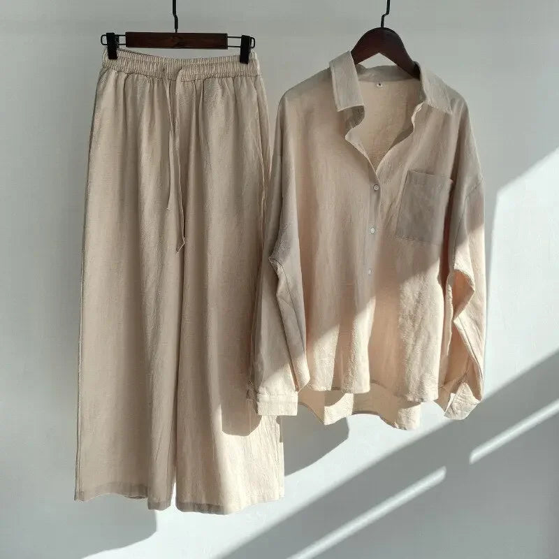 Momma Linen Pajamas