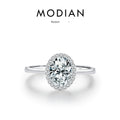 Modian Sterling Silver Luxury Super Shiny Female Zircon