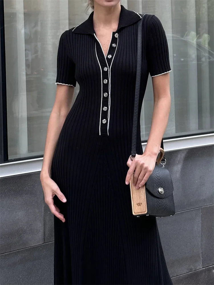Madeline Short Sleeve Midi Dress