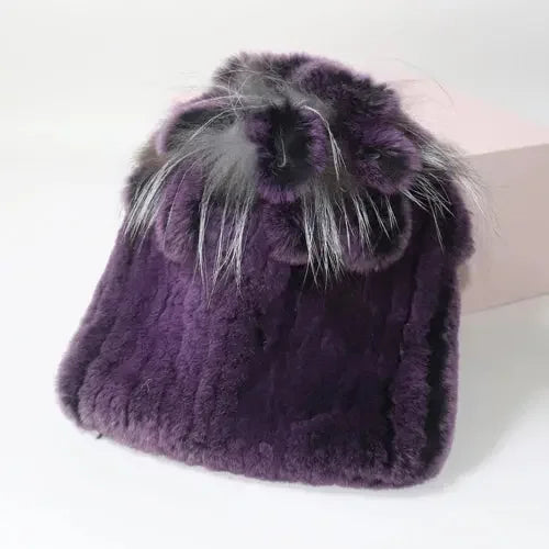 LUX Winter Rabbit Fur Hat
