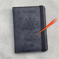 Australia Personalized Passport Holder Wallet Rfid personalised Australian Passport Cover Travel Passport Wallet Holder