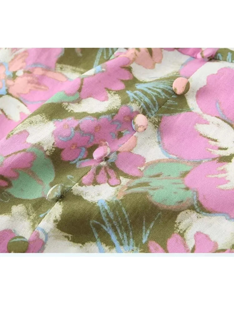 California Midi Beach Dress