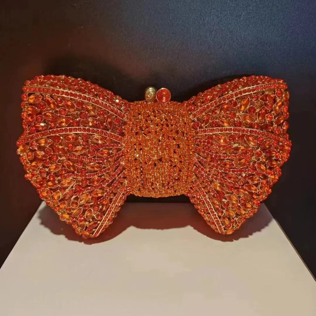 Luxury Bow Evening Clutch