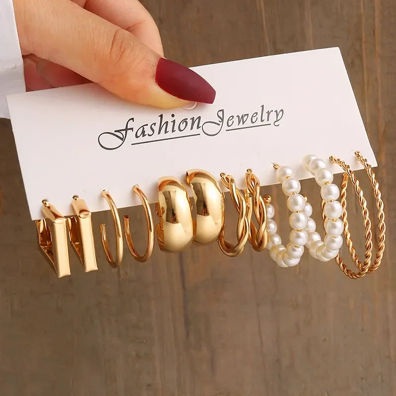 Vintage Dangle Earrings Set
