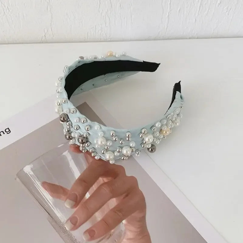 LUX Rhinestone Baroque Hairband