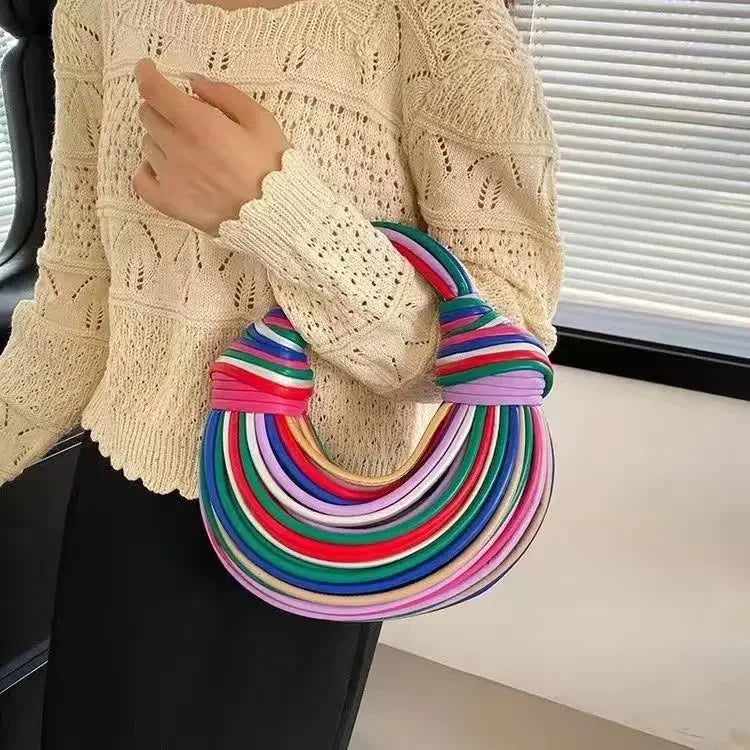 Designer Handwoven Hobo Clutch
