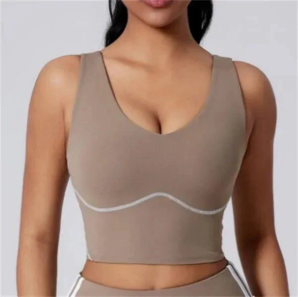 2025 1/2PCS High Waist Anti Shorts Yoga Set Women Sport Bra Gym Workout Skirt Fitness Sports Active Suit Tennis Badminton Wear