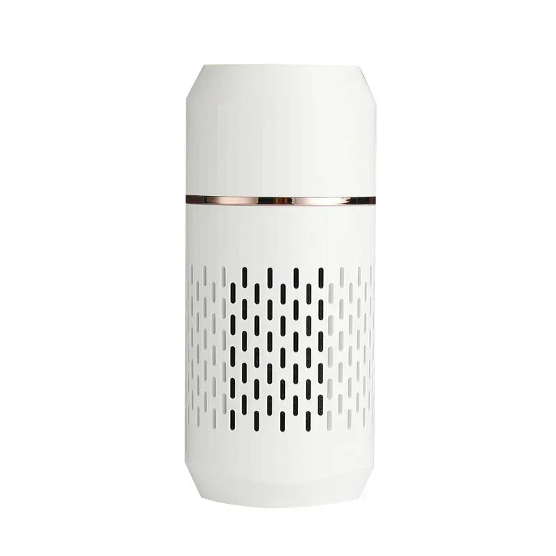 Mini Car Air Purifier Protable USB Charging Negative Ion Smart Purifier HEPA filtration Remove PM2.5 Bacteria Dust Smoke Odor