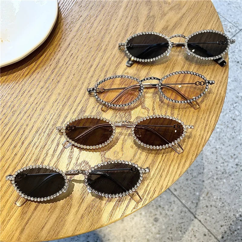 LUX Vintage Oval Sunglasses