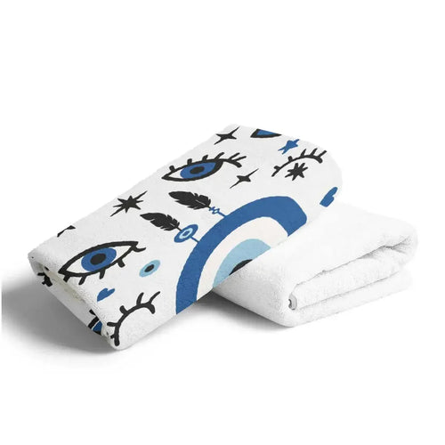 Abstract Quick Dry Beach Towel