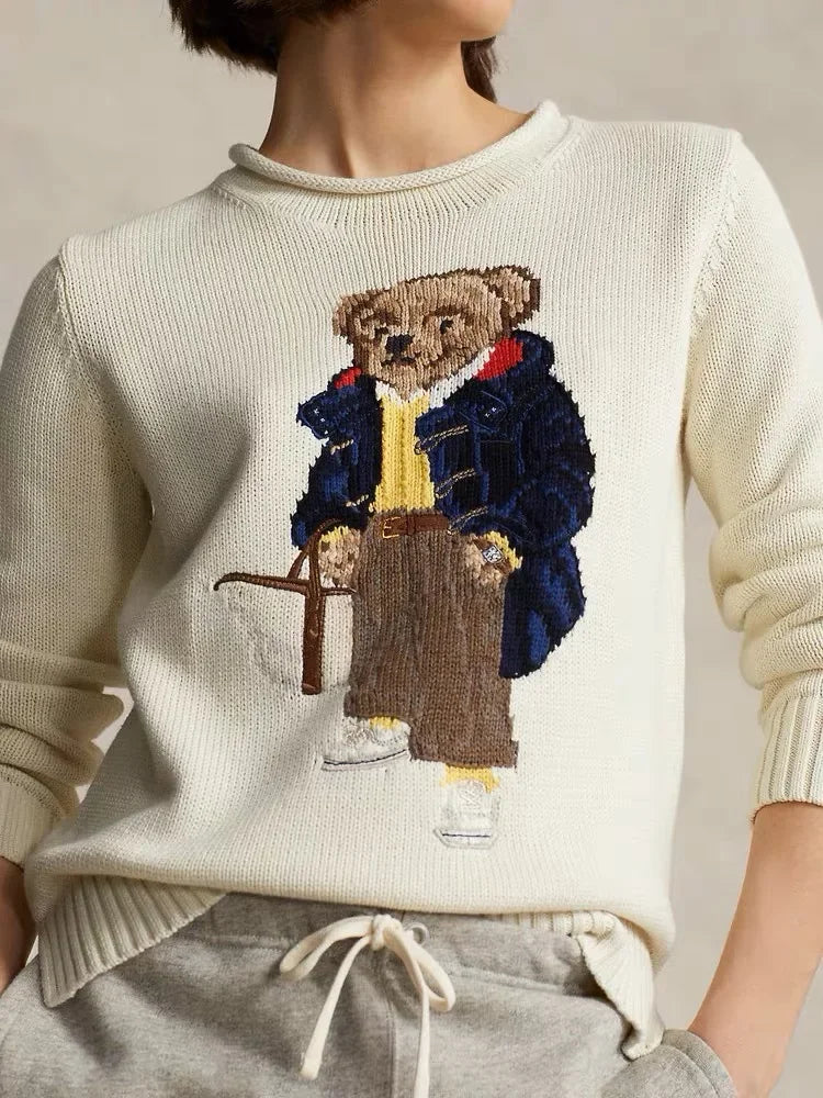 Preppy Bear Sweater