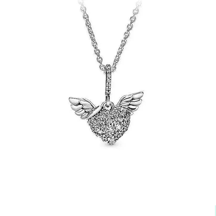 Friendship 925 Sterling Silver Zircon Necklace